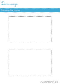 Activités - Activité : découper et coller les formes