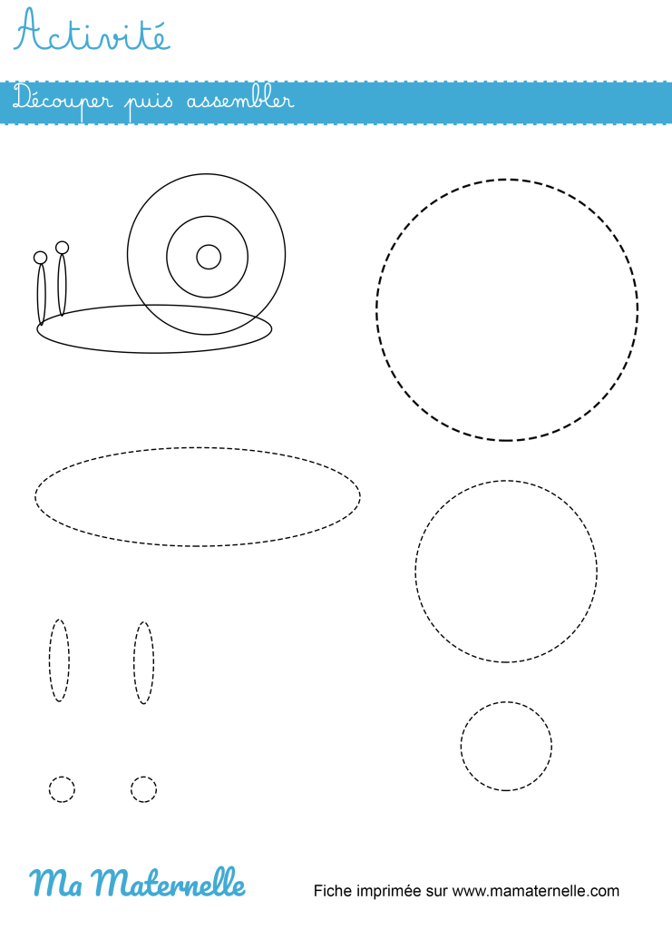 Activités - Activité : découper puis assembler