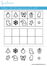 Petite section - Discrimination visuelle : identifier l’image identique