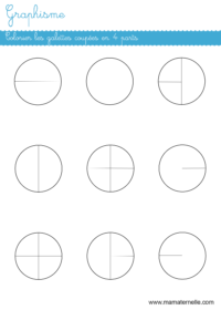 Petite section - Mathématiques : découper et coller