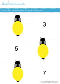 Grande section - Mathématiques : compter et noter le nombre