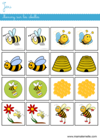 Activités - Jeu : memory sur l’automne