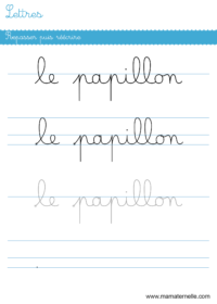 Grande section - Discrimination visuelle : entourer et compter les lettres