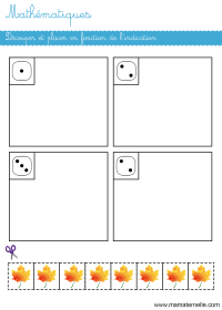 Petite section - Mathématiques : découper et placer