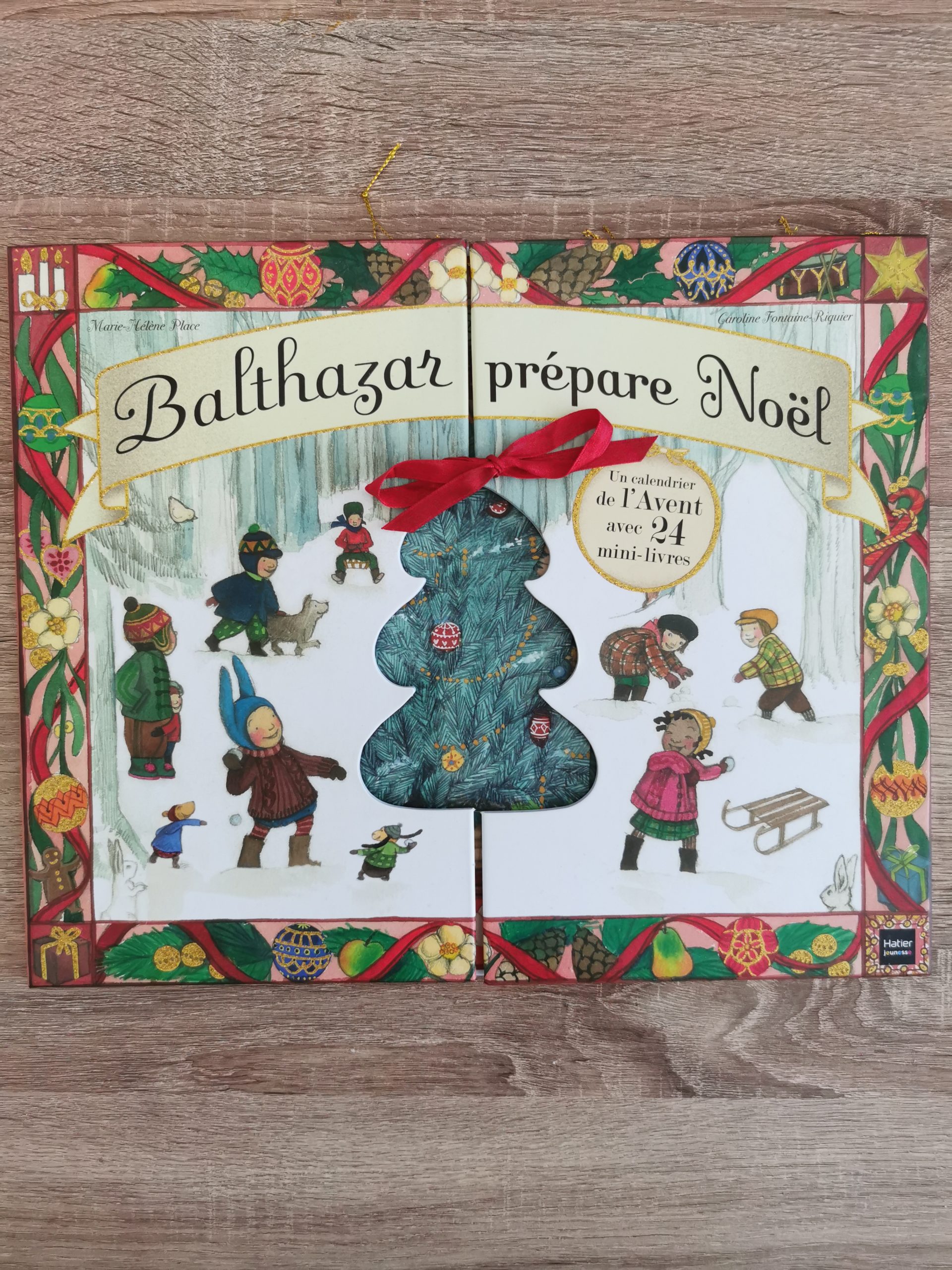 Calendrier de l'avent Balthazar prépare Noël Ma Maternelle