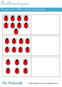 Grande section - Mathématiques : relier les points