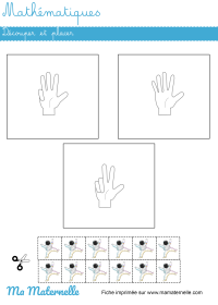 Moyenne section - Mathématiques : découper et placer