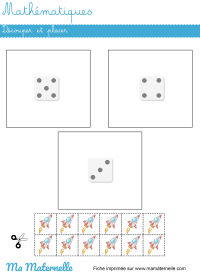 Moyenne section - Mathématiques : découper et placer