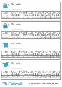 Moyenne section - Mathématiques : colorier en fonction des indications