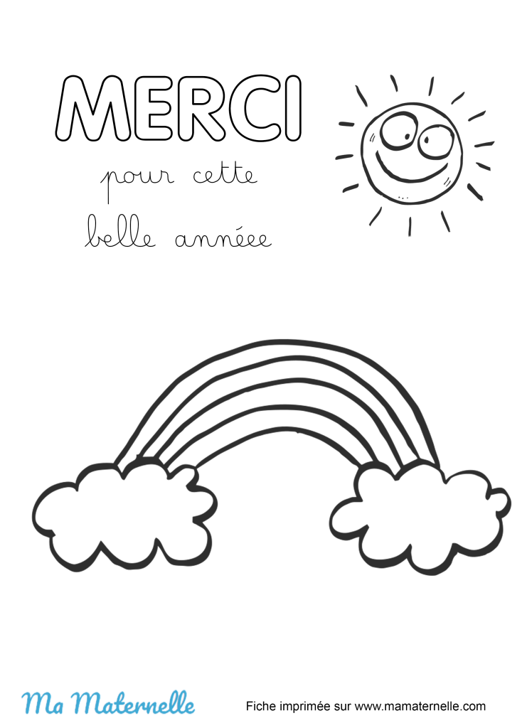 Activités - Affiche : merci pour cette année