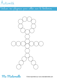 Activités - Activité : coller des gommettes