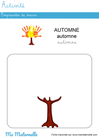 Activités - Activité : empreinte de main