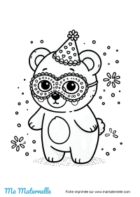 Activités - Coloriage : carnaval