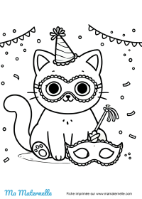 Activités - Coloriage : carnaval